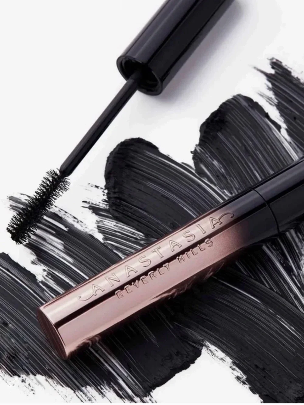 New Anastasia Beverly Hills Lash Brag Volumizing Black Mascara Water-resistant